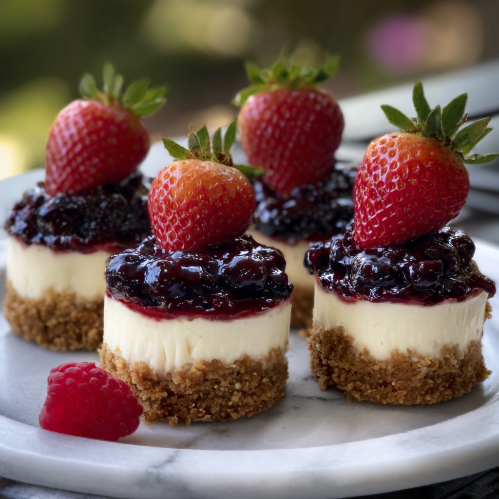 Cookie Butter Cheesecake Stuffed Strawberries Recipe - Recipe Image