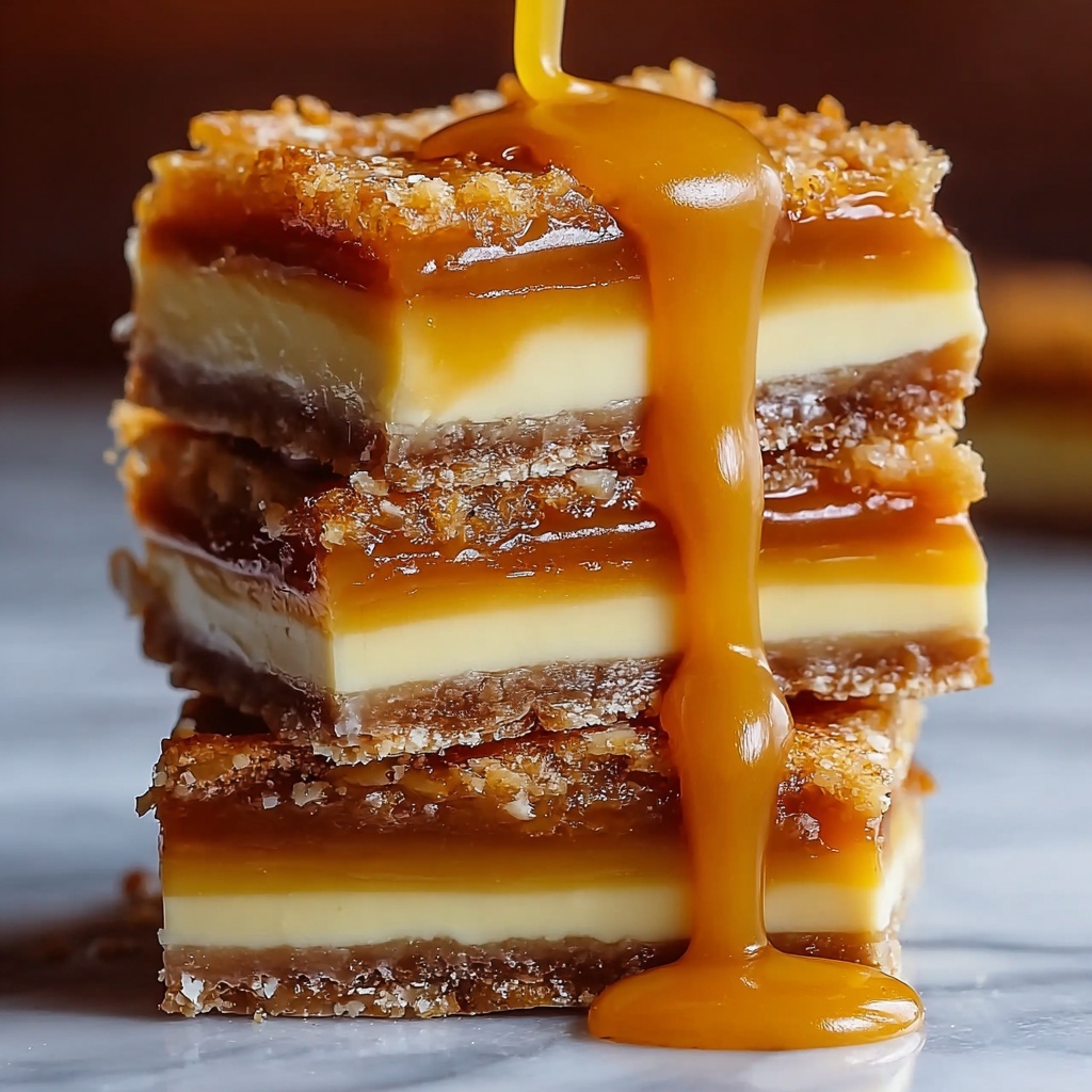 Salted Caramel Butter Bars Recipe - Recipe Image