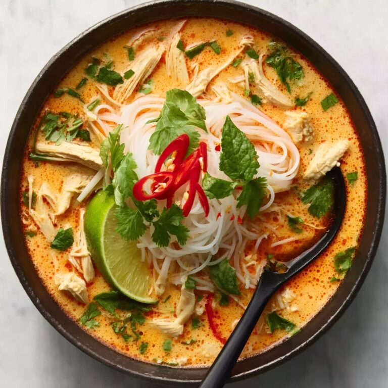 Thai Red Curry Noodle Soup Recipe