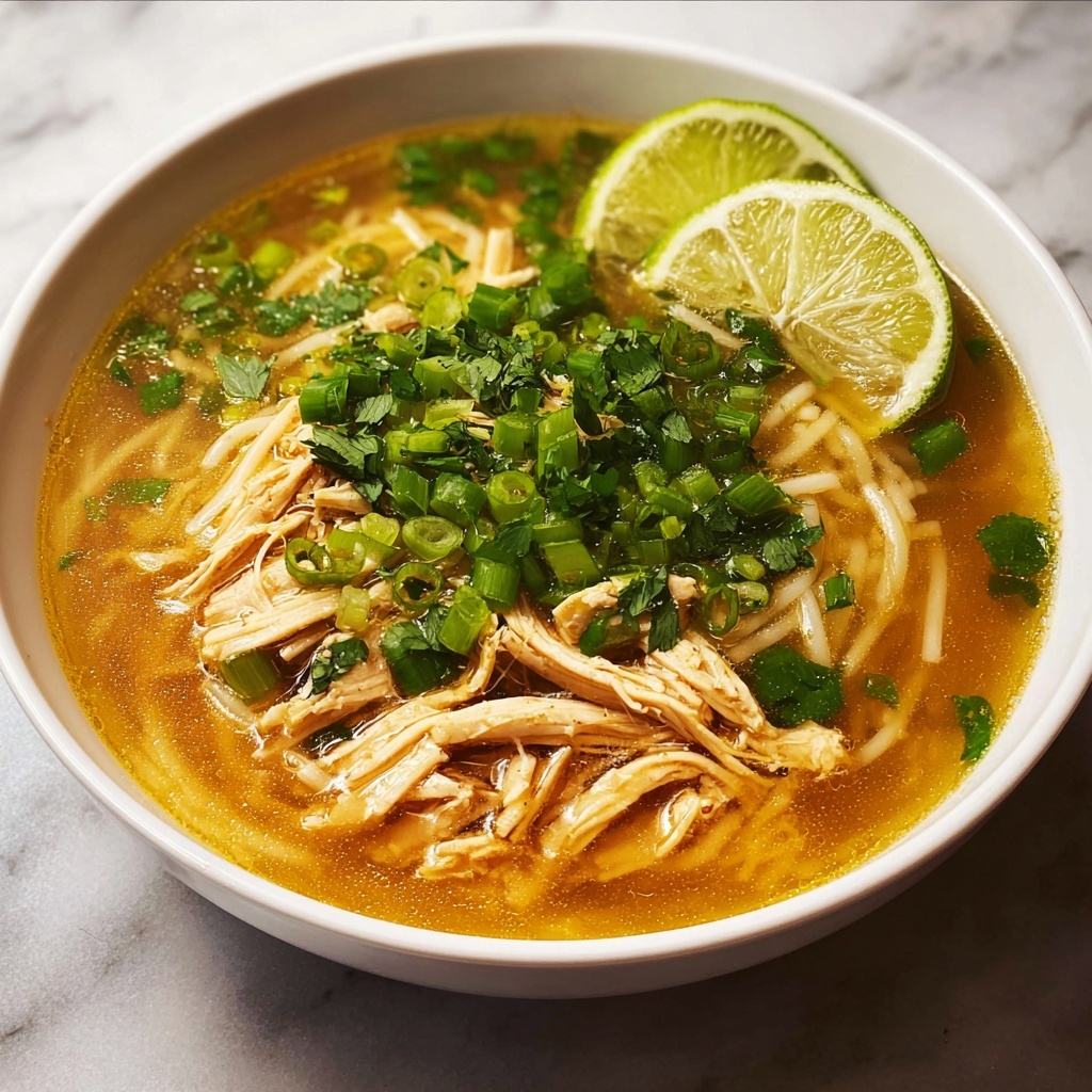 Asian Chicken Noodle Soup Recipe - Recipe Image