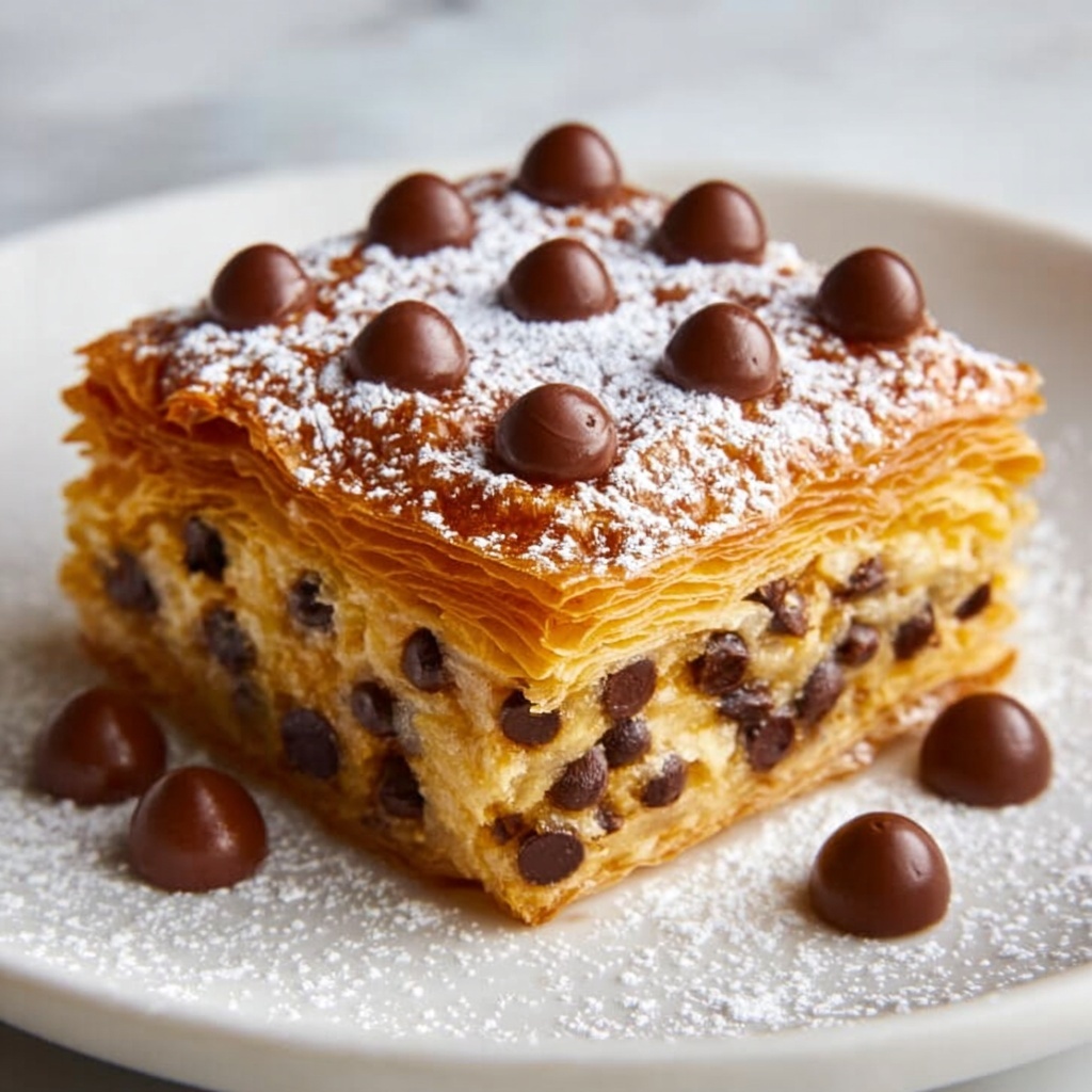 Croissant Breakfast Bake with Chocolate Chips Recipe - Recipe Image