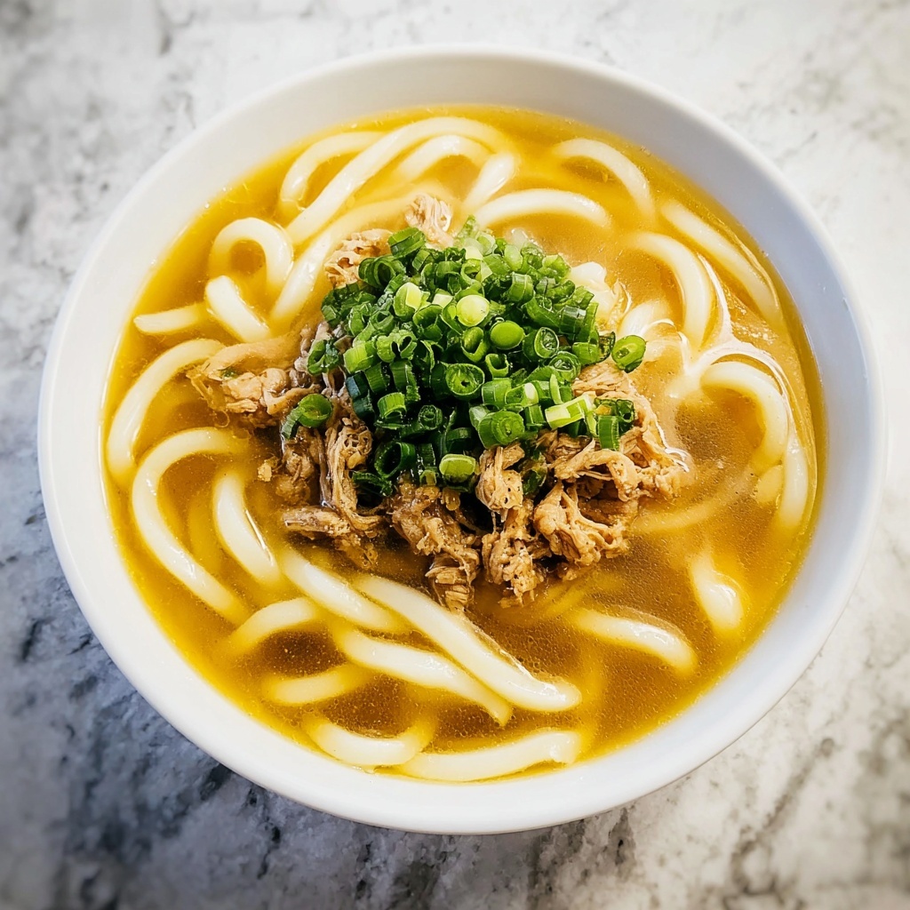 Chicken Udon Soup Recipe - Recipe Image