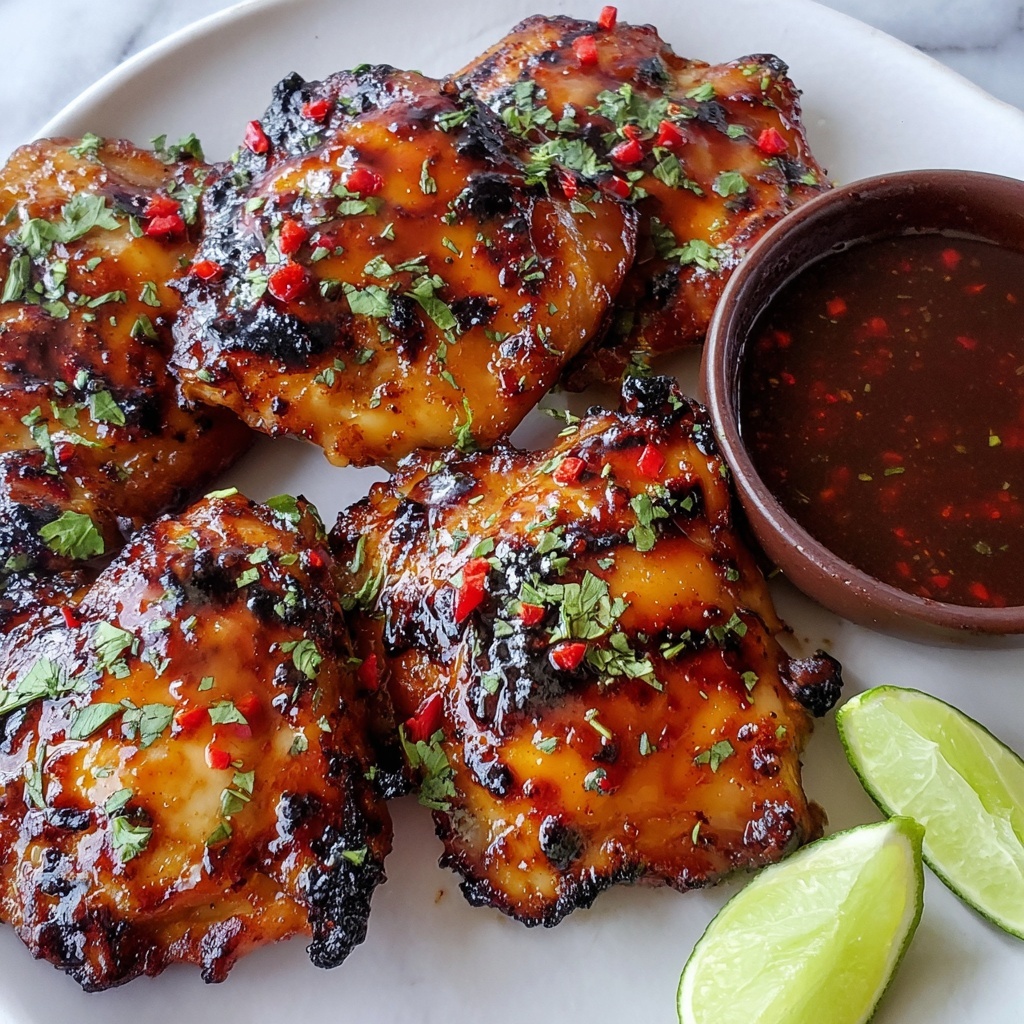 Grilled Thai Chicken Recipe - Recipe Image