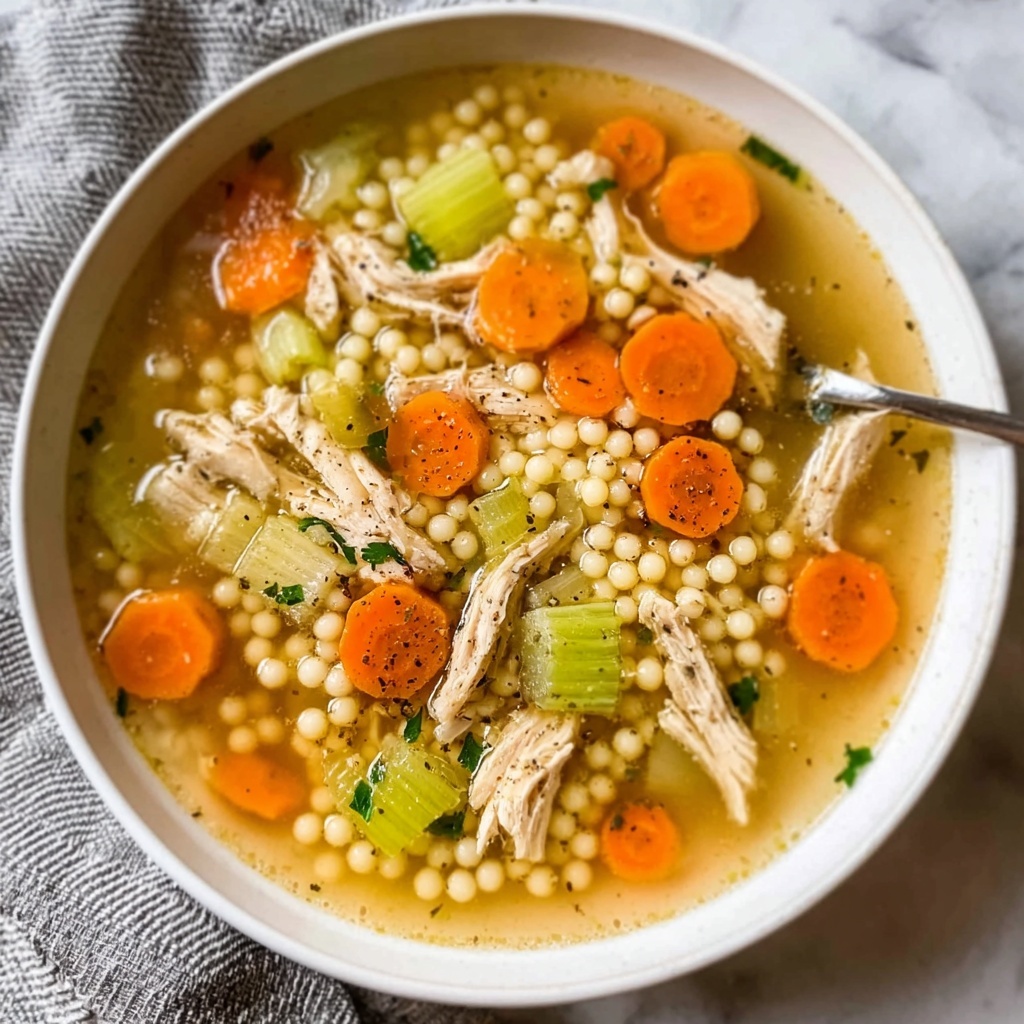 Leftover Turkey Soup with Couscous Recipe - Recipe Image