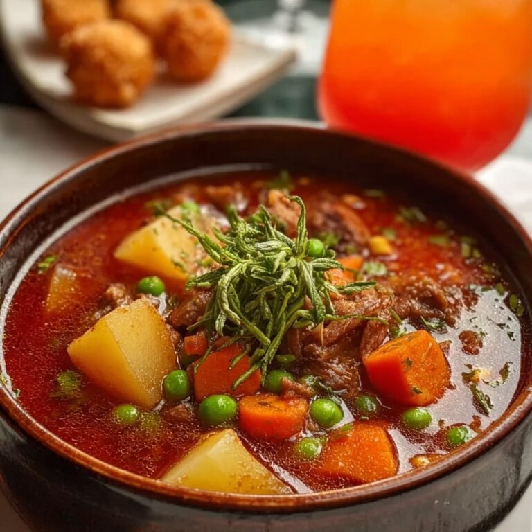 Classic Ground Beef Soup Recipe