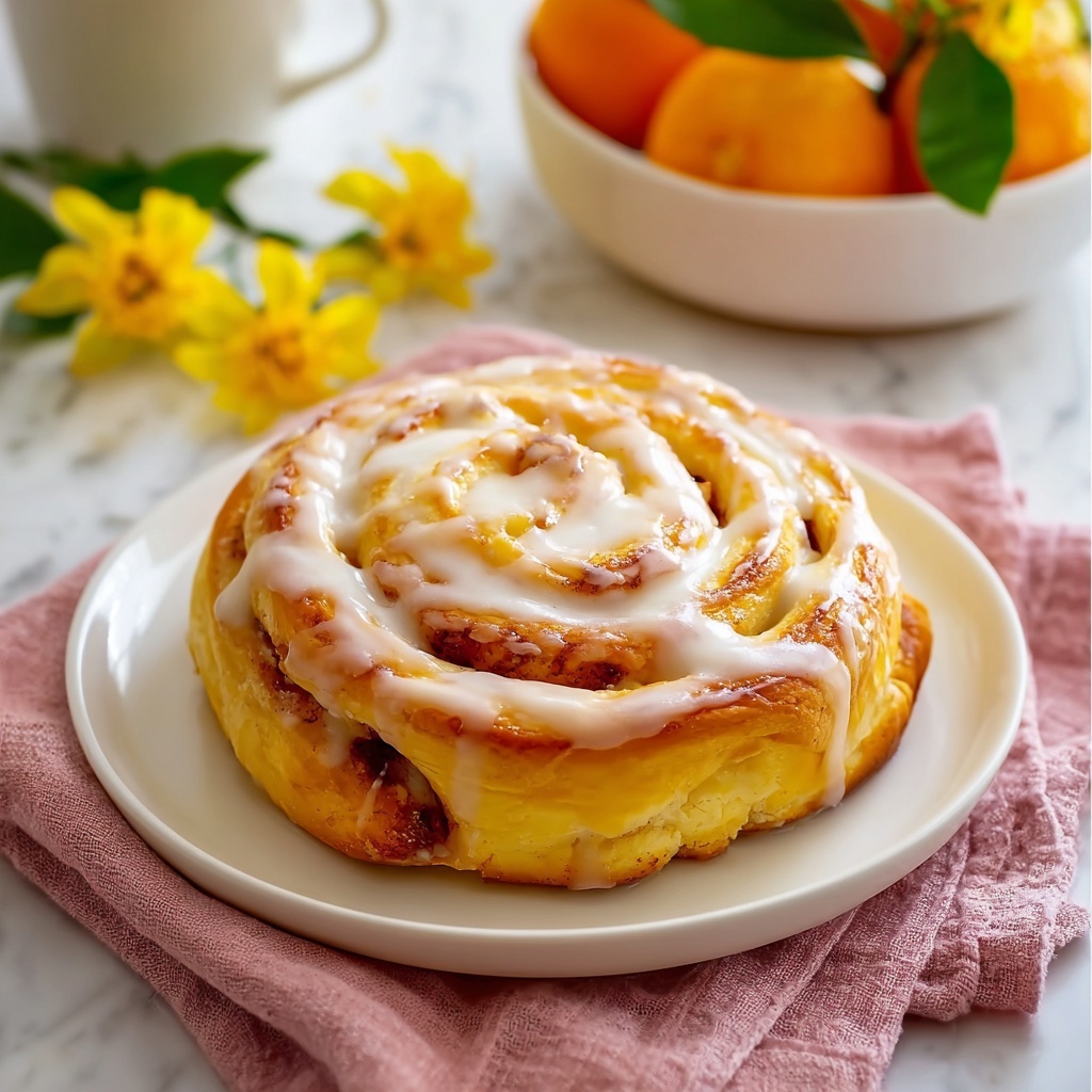 Melt-in-Your-Mouth Orange Rolls with Creamy Frosting Recipe - Recipe Image