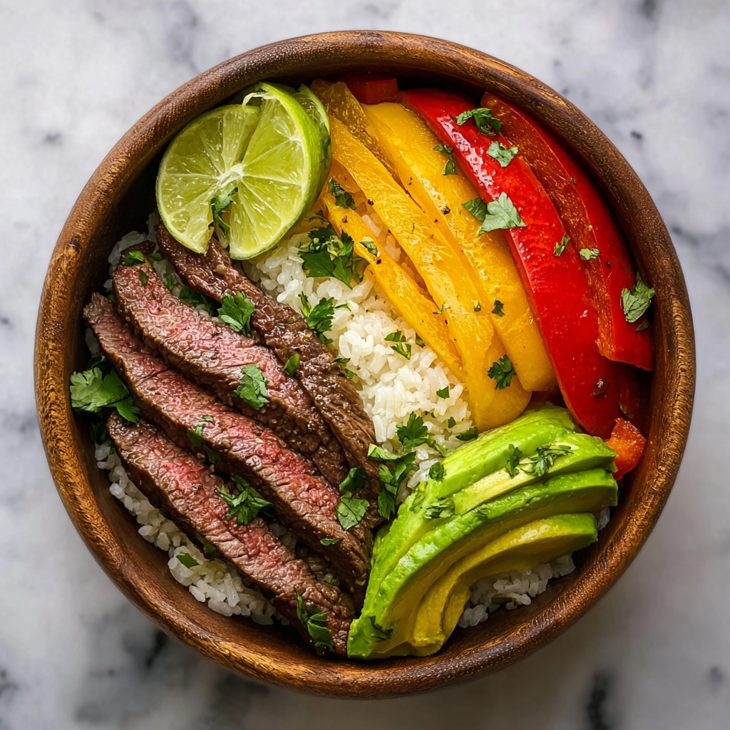 Low Carb Steak Fajita Bowl Recipe: Bold, Fresh & Flavor-Packed Recipe - Recipe Image
