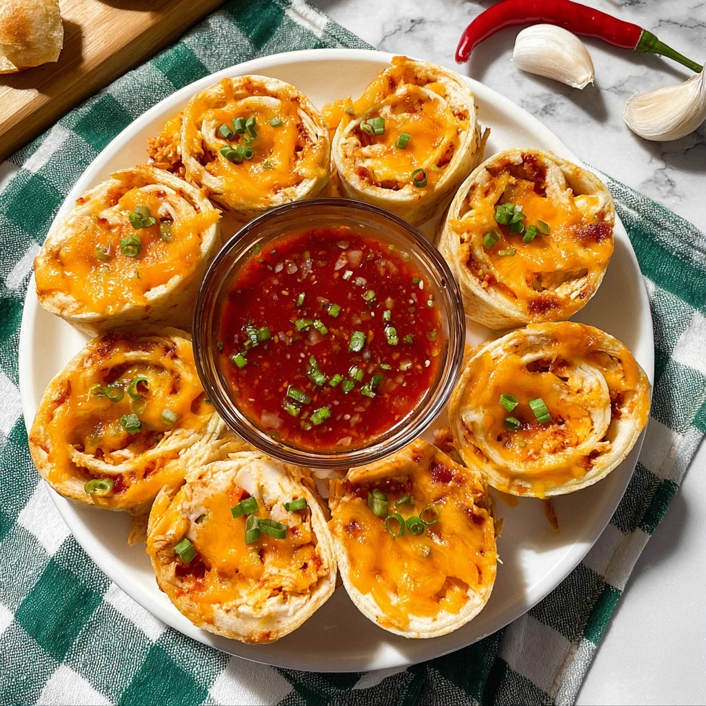 Blooming Chicken Quesadilla Ring Recipe - Recipe Image