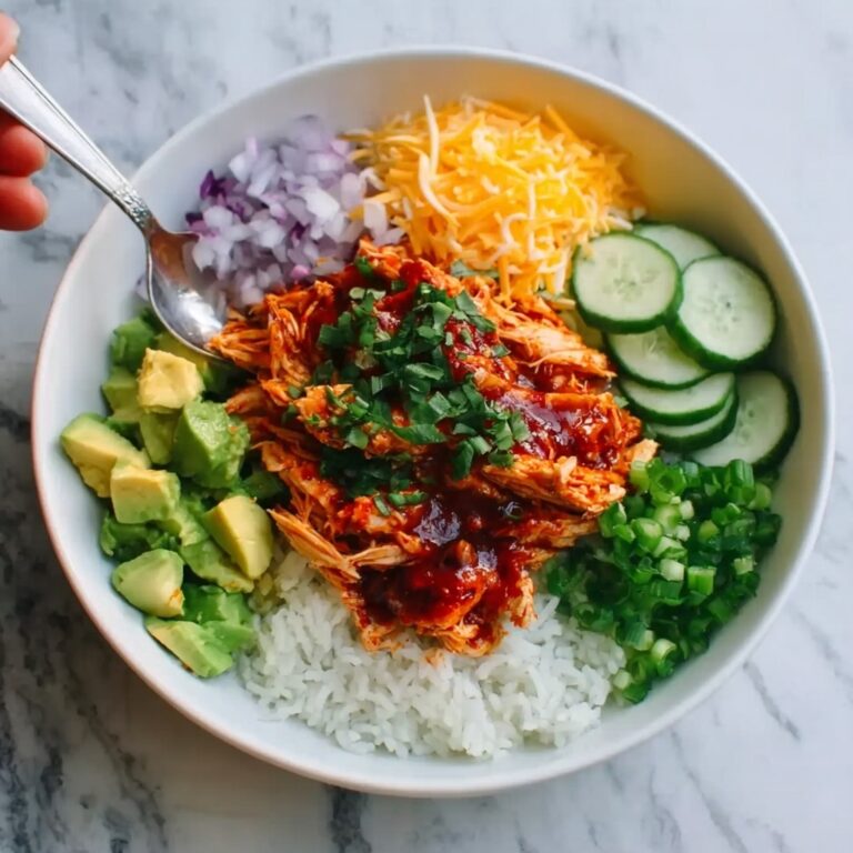 Low Carb BBQ Chicken Bowl Recipe