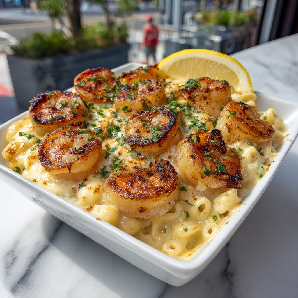 Shrimp Scampi Pasta Bake Recipe - Recipe Image