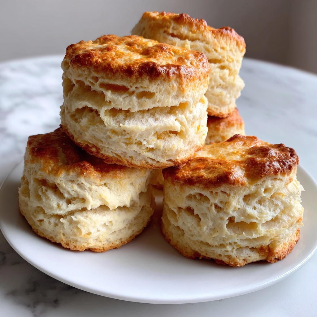 Sourdough Discard Biscuits: Golden & Flaky Delights! Recipe - Recipe Image