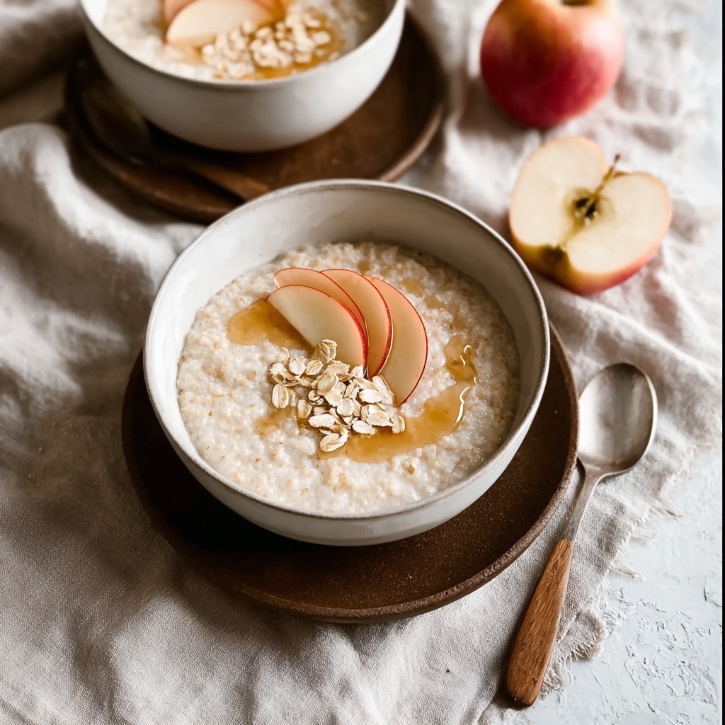 Caramel Apple Oatmeal: A Cozy Fall Breakfast Recipe - Recipe Image