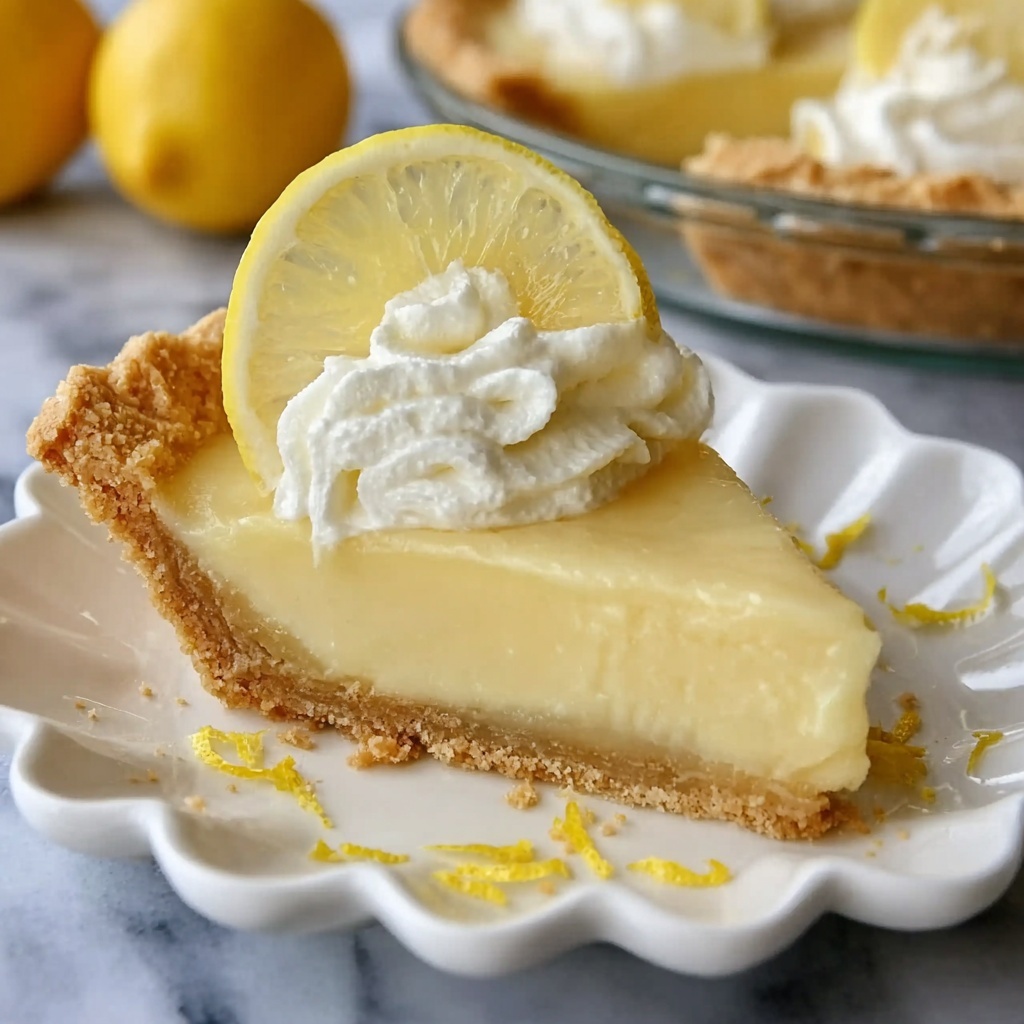 Easy Lemon Cream Pie Recipe - Recipe Image