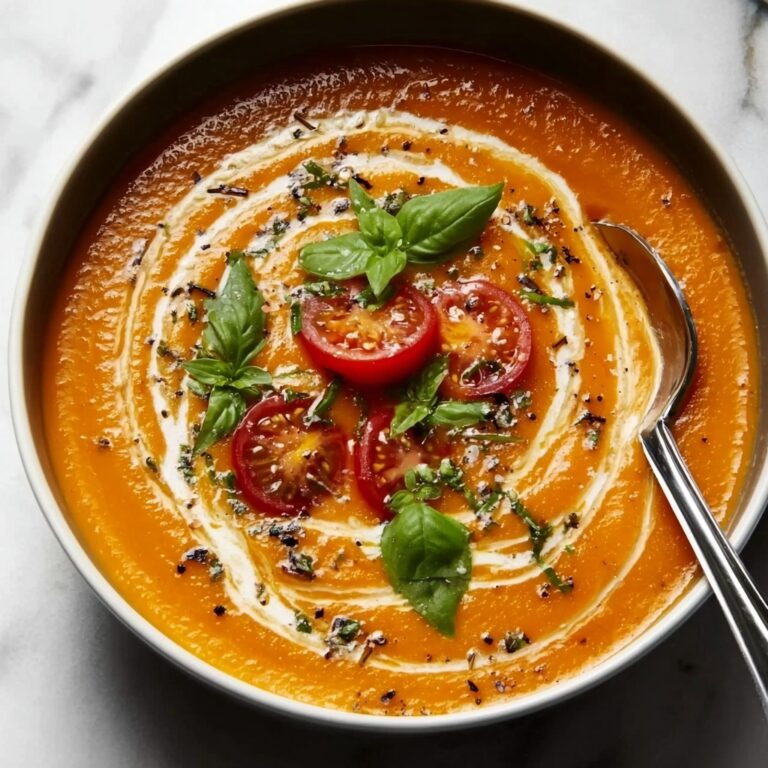 Homemade Roasted Tomato Soup Recipe