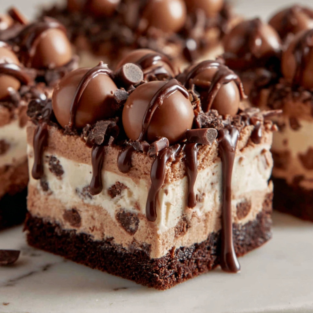 Cookie Dough Brownie Cake Recipe - Recipe Image
