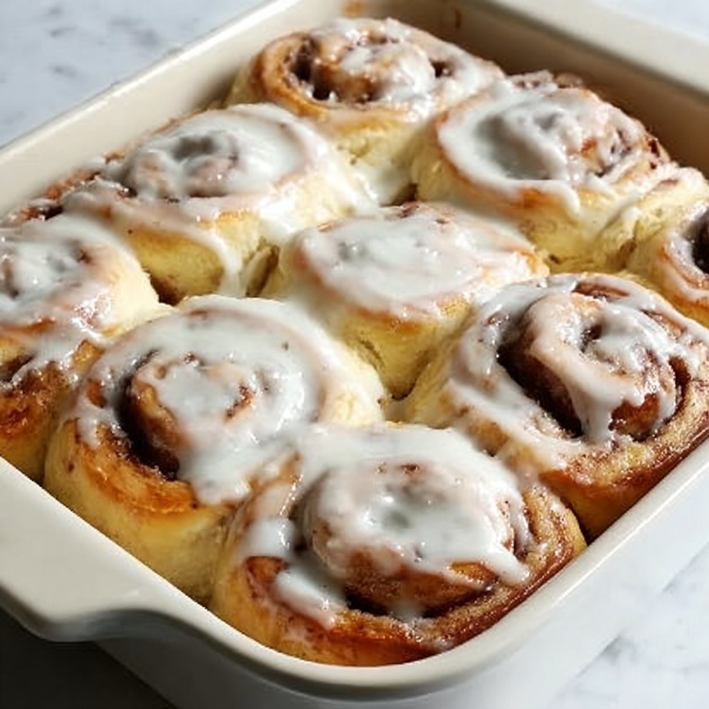 Easy One Hour Ooey Gooey Cinnamon Rolls Recipe - Recipe Image