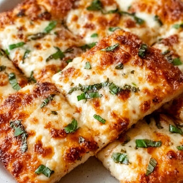 Cheesy Basil & Garlic Pizza Recipe