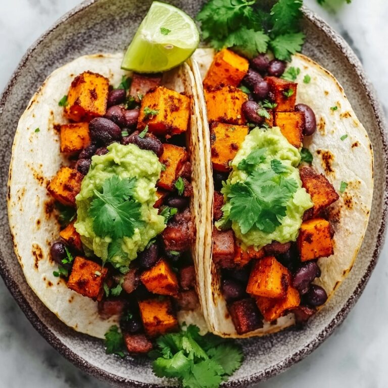 Black Bean Sweet Potato Tacos Recipe