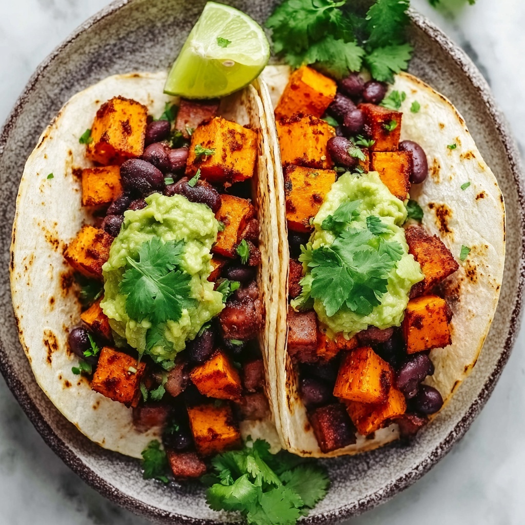 Black Bean Sweet Potato Tacos Recipe - Recipe Image