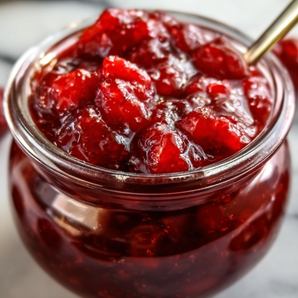 Strawberry Balsamic Jam Recipe - Recipe Image
