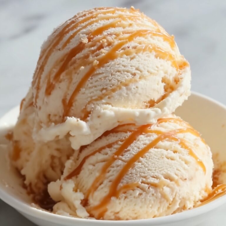 Homemade Salted Caramel Ice Cream Recipe