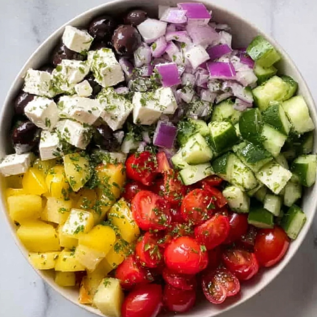 Greek Salsa with Feta, Kalamata Olives, and Fresh Herbs Recipe - Recipe Image