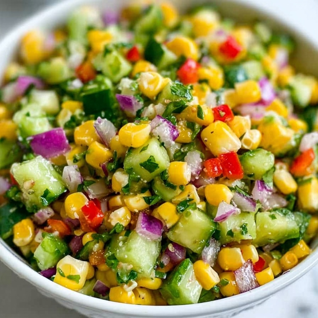 Fresh Corn Salad with Lime and Herbs Recipe - Recipe Image