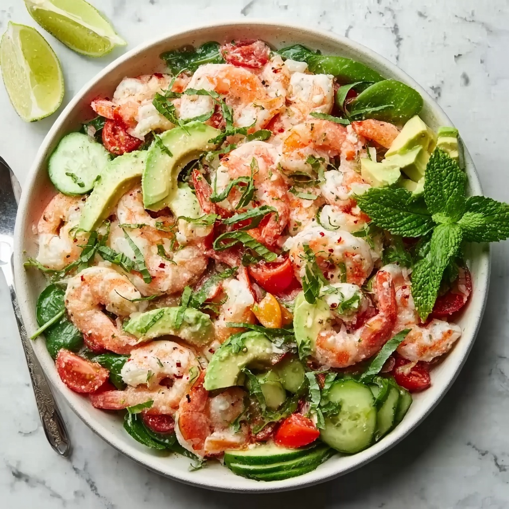 Fresh and Flavorful Seafood Salad Recipe - Recipe Image