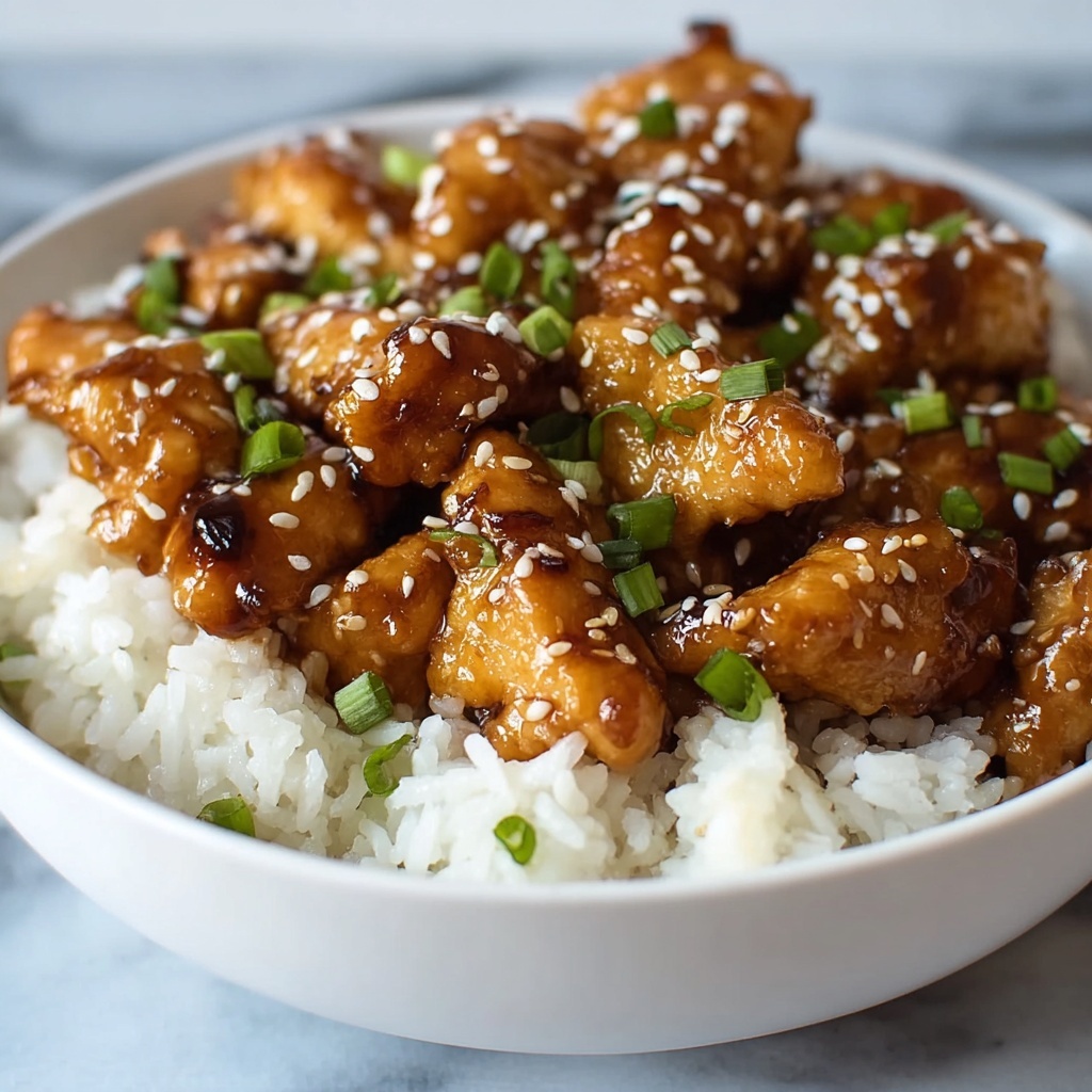 Crispy and Sticky Honey Sesame Chicken Recipe - Recipe Image