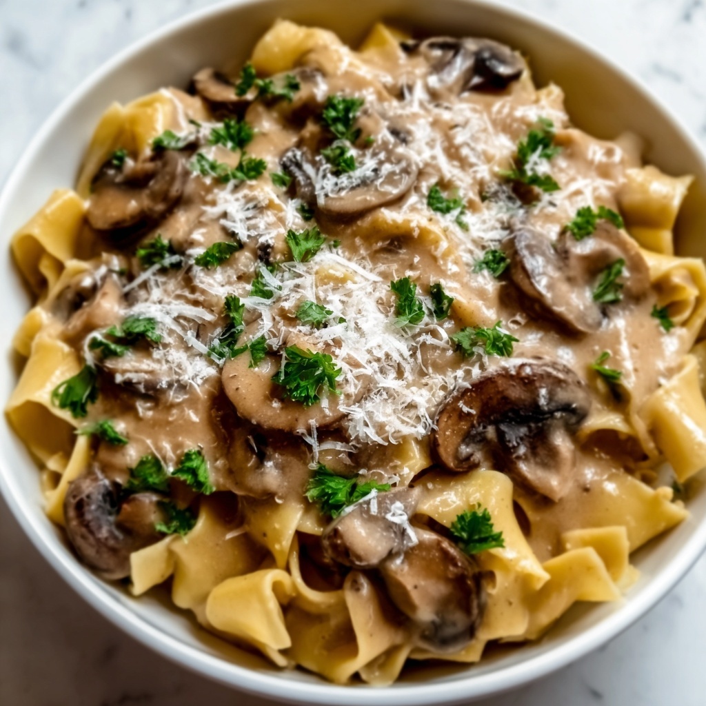 Vegan Beef Stroganoff Recipe - Recipe Image