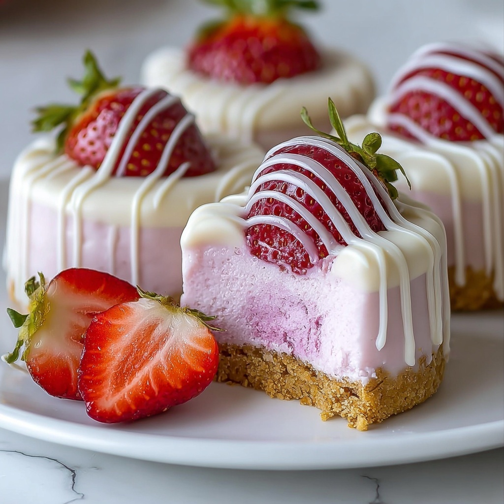 Strawberry Cheesecake Bites: The Perfect No-Bake Dessert Recipe - Recipe Image