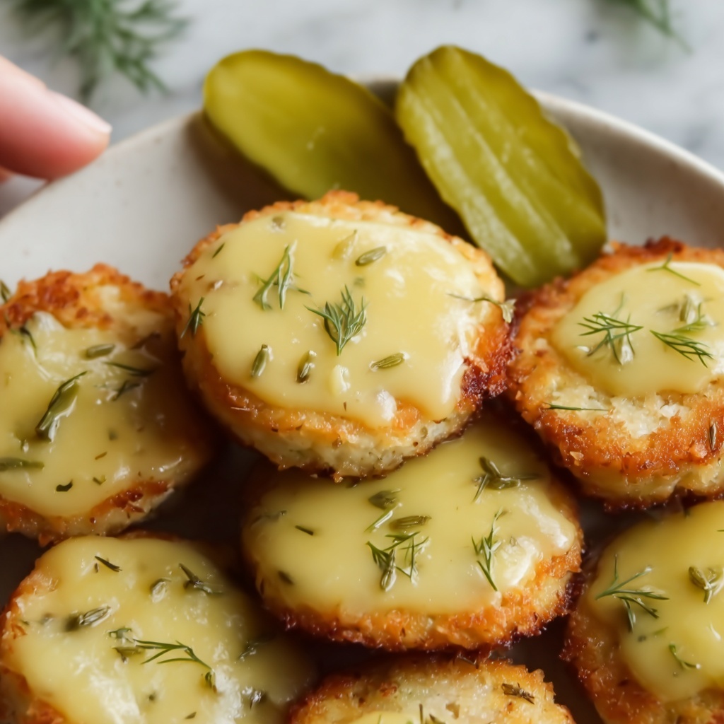 Dill Pickle & Cheese Ritz Bites Recipe - Recipe Image