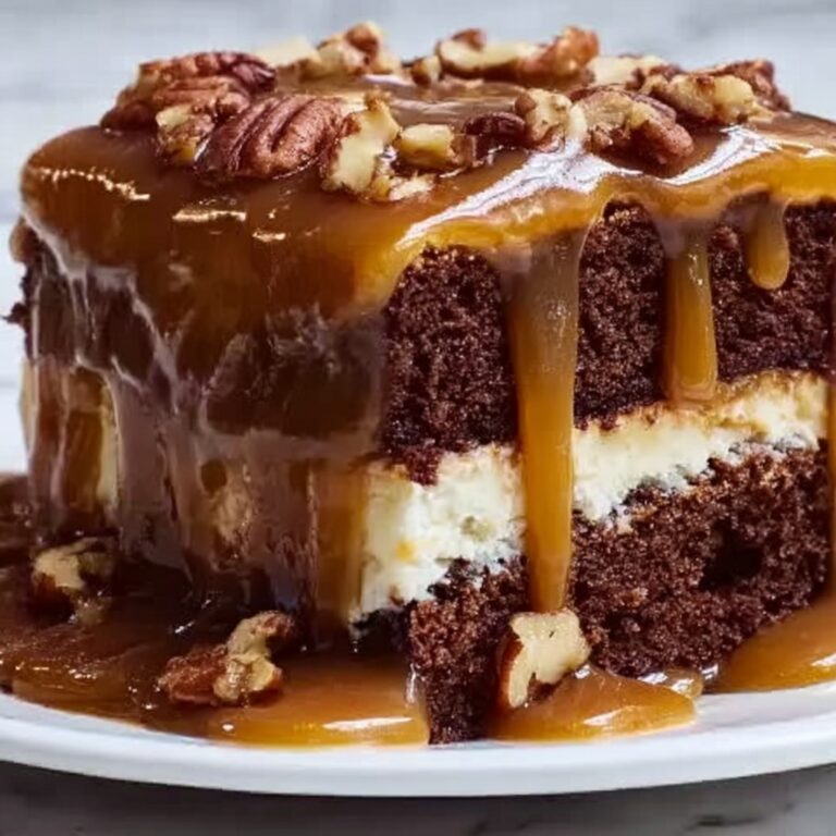 Banana Caramel Cake Recipe