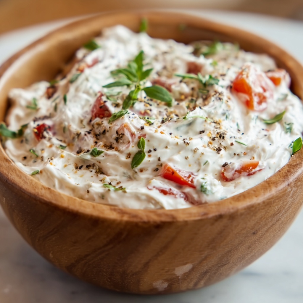 Veggie Cream Cheese Spread Recipe - Recipe Image