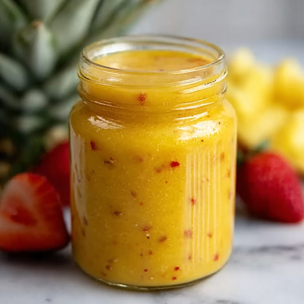 Pineapple Habanero Hot Sauce Recipe - Recipe Image