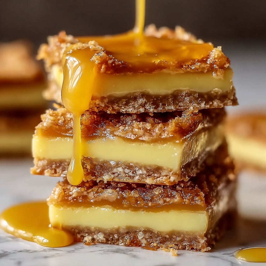Salted Caramel Butter Bars Recipe - Recipe Image