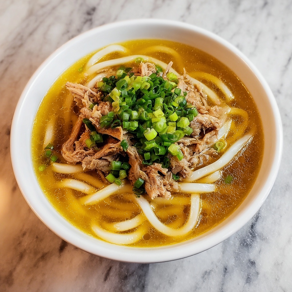 Chicken Udon Soup Recipe - Recipe Image