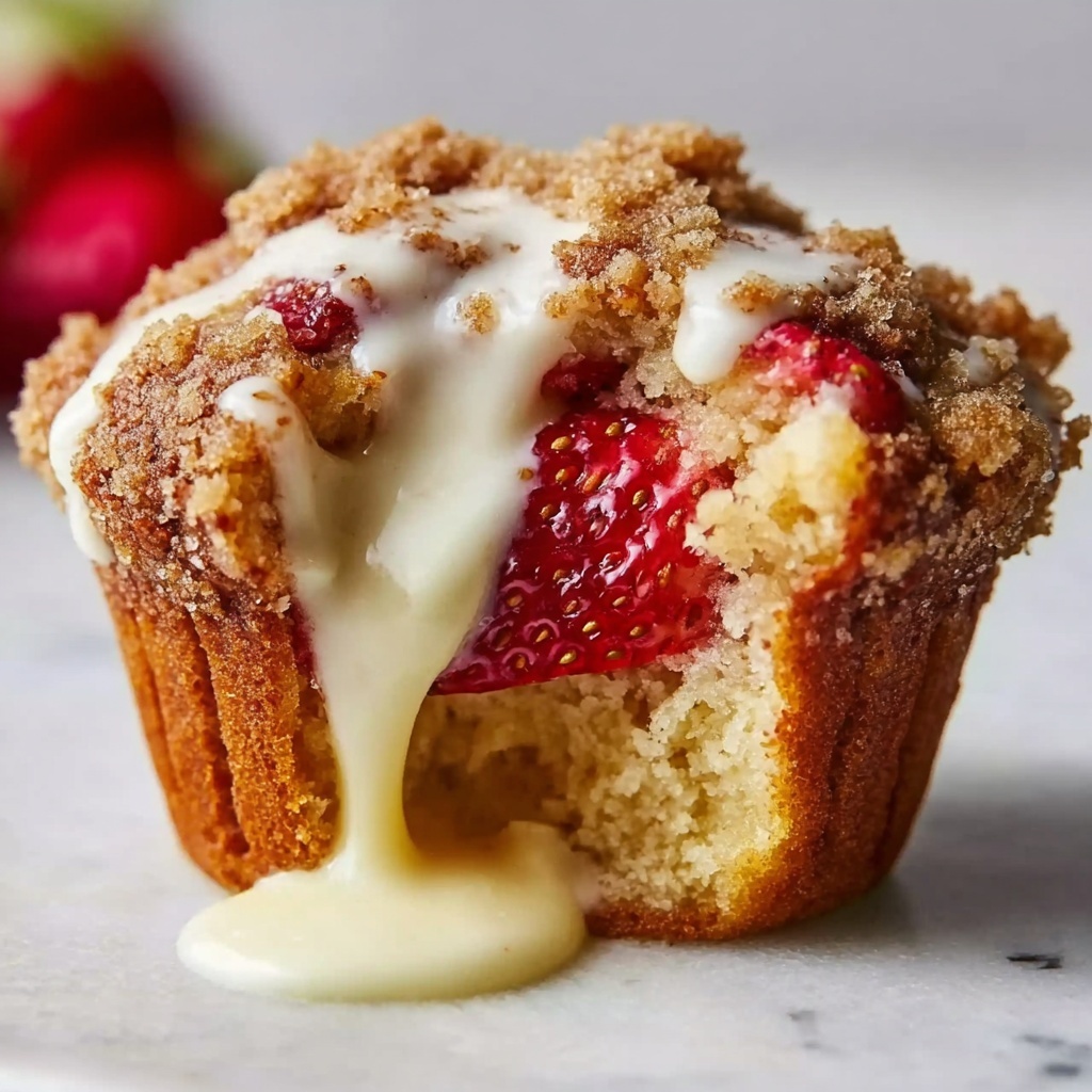Strawberry Cream Cheese Muffins Recipe - Recipe Image
