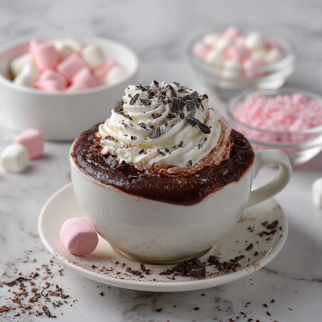 Rich Homemade Hot Chocolate Recipe - Recipe Image