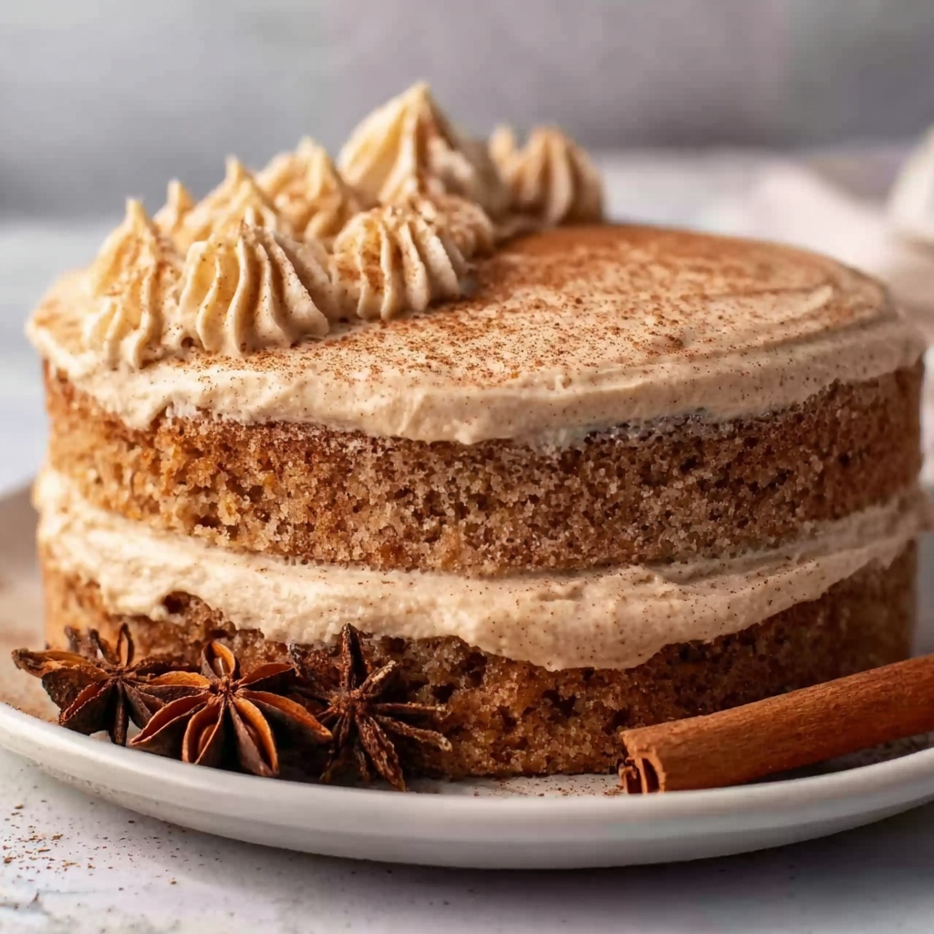 Chai Spiced Cake with Cream Cheese Frosting Recipe - Recipe Image
