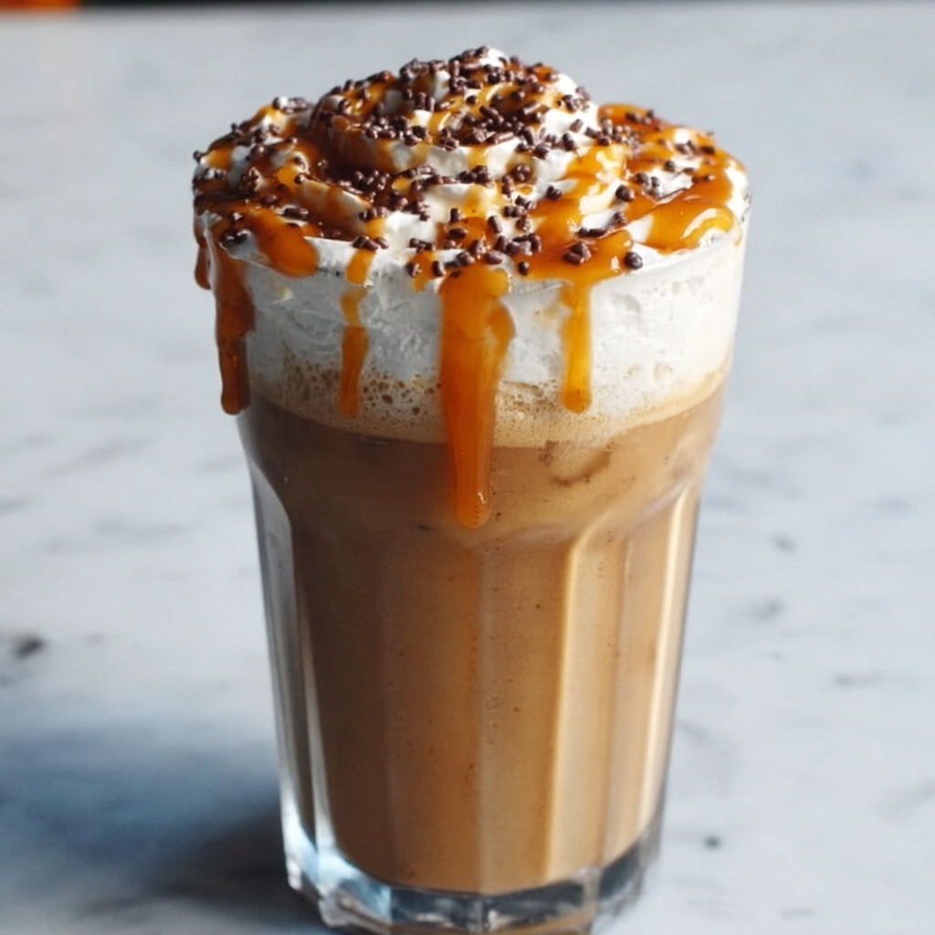 Caramel Iced Coffee Protein Shake Recipe - Recipe Image