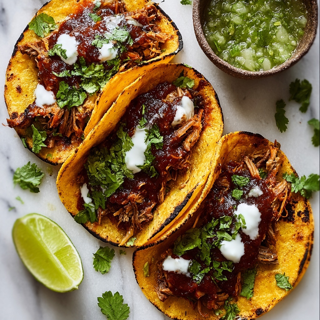 Savory Birria Tacos with Rich Beef Broth Dipping Sauce Recipe - Recipe Image