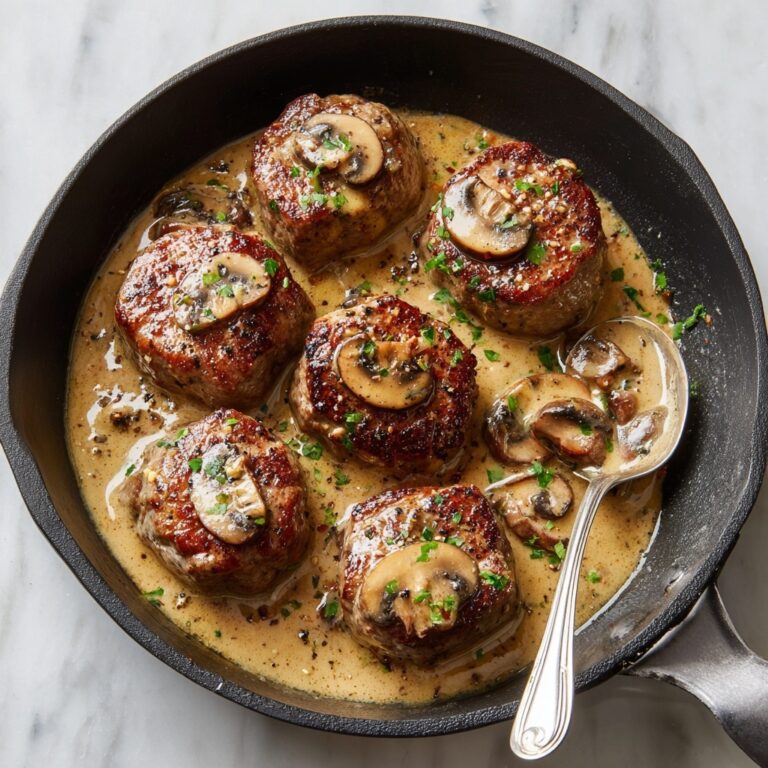 Creamy Mushroom Pork Chops Recipe
