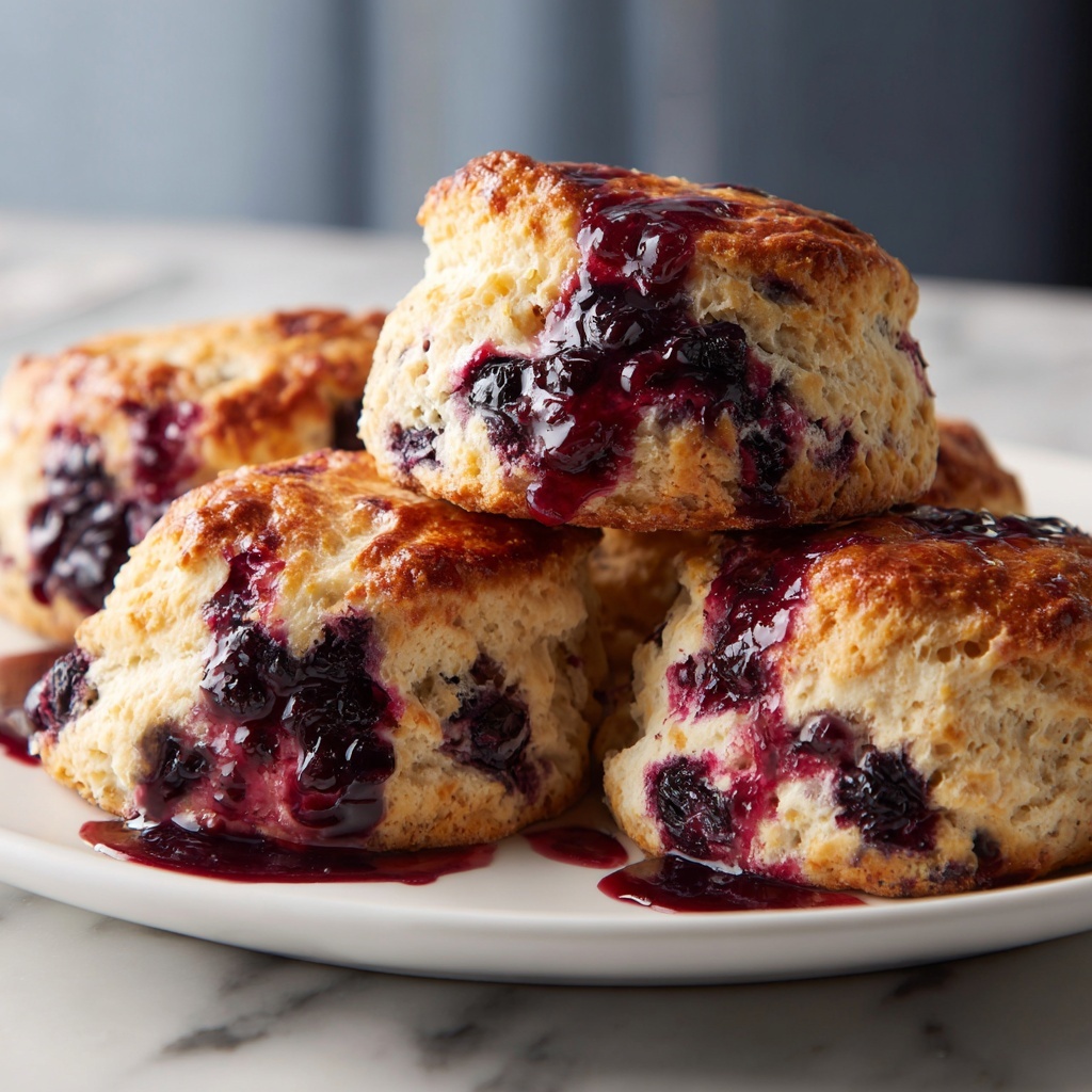 Blueberry Butter Swim Biscuits Recipe - Recipe Image