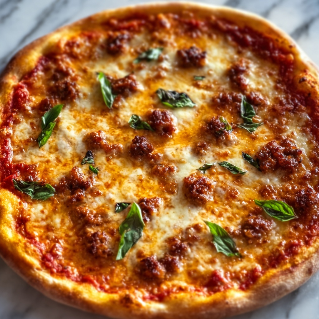 School Pizza Recipe - Recipe Image