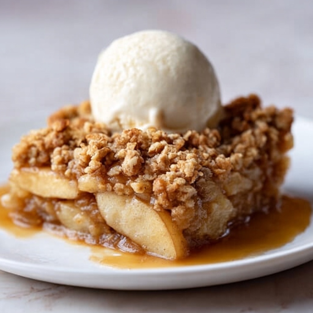 Classic Apple Crisp with Oats and Cinnamon Recipe - Recipe Image