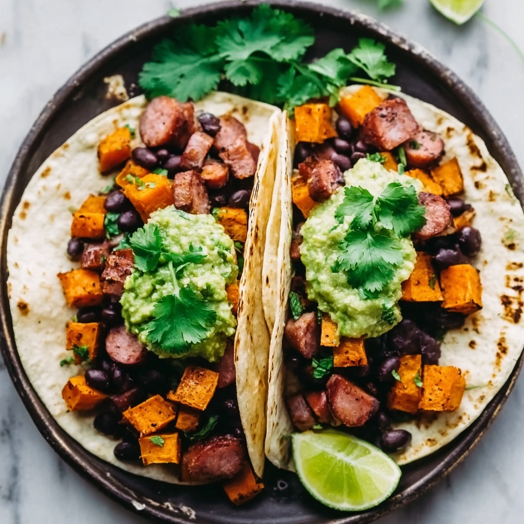 Black Bean Sweet Potato Tacos Recipe - Recipe Image