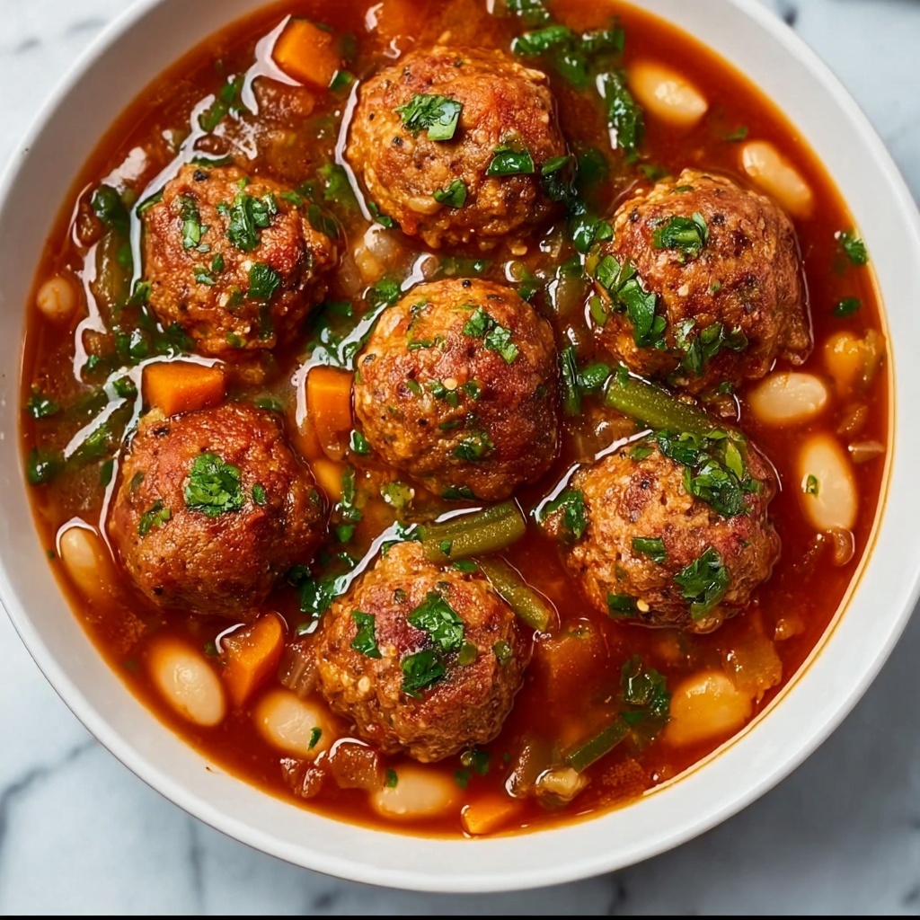 Italian Meatball Soup Recipe - Recipe Image