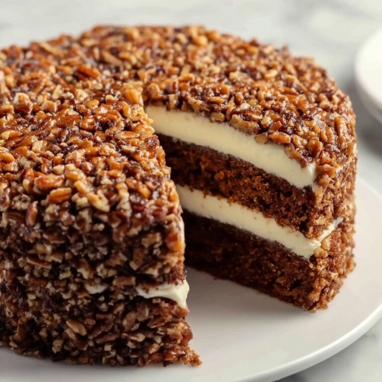 Carrot Walnut Cake with Cream Cheese Frosting Recipe