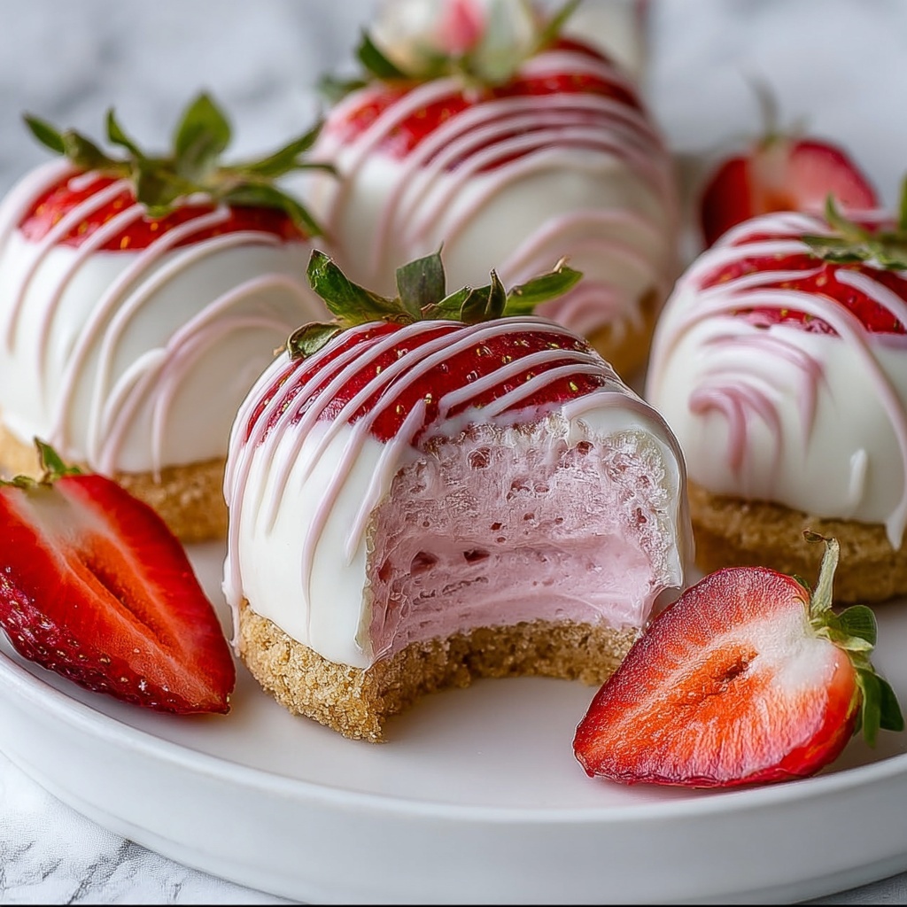 Strawberry Cheesecake Bites: The Perfect No-Bake Dessert Recipe - Recipe Image